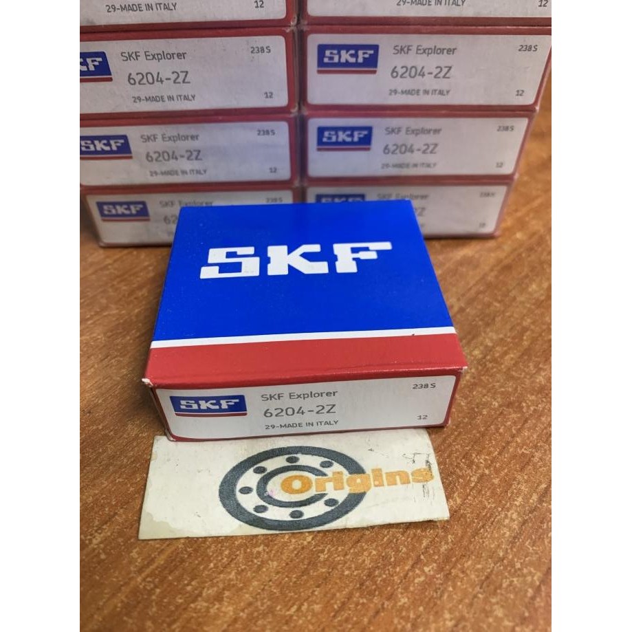 SKF 6204-2Z / C3 6204ZZ Cuscinetto A Sfere Sigillato Con Cuscinetto A - Foto 8