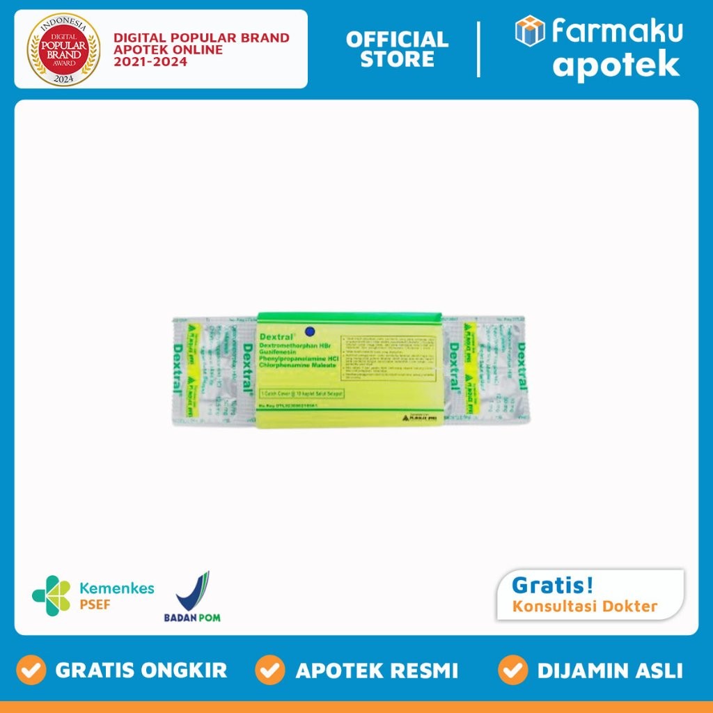 Jual Dextral Strip 10 Tablet - PSG | Shopee Indonesia