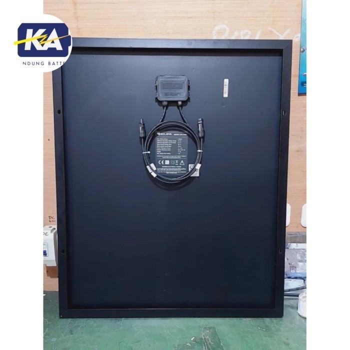 Jual Solar Panel Surya Solana 12v 12 v 100wp 100 wp All Black Series ...