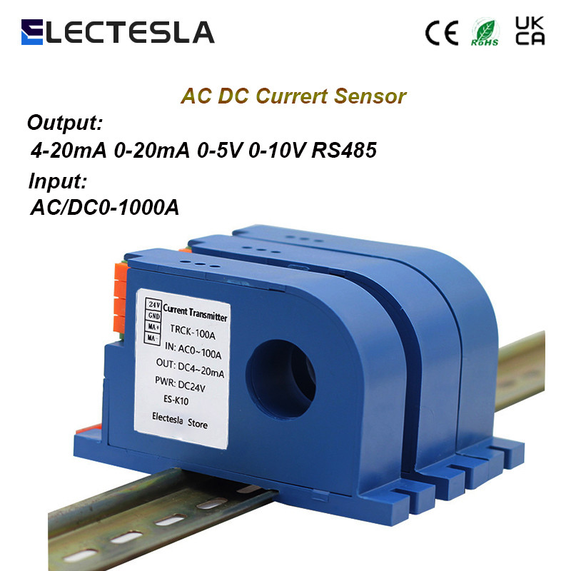 12v Dc 220v Ac 0-3000A Electromagnetic Principle Split Core