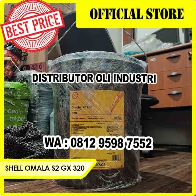 Jual Baru Shell Omala S2 Gx / G 320 ( Iso Vg 320 ) | Shopee Indonesia