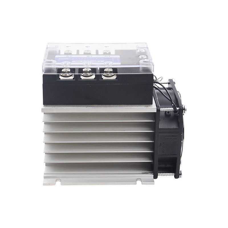 Jual NEW Three-phase Solid State Relay DC Control AC 380V 40A SSR-3 032 ...