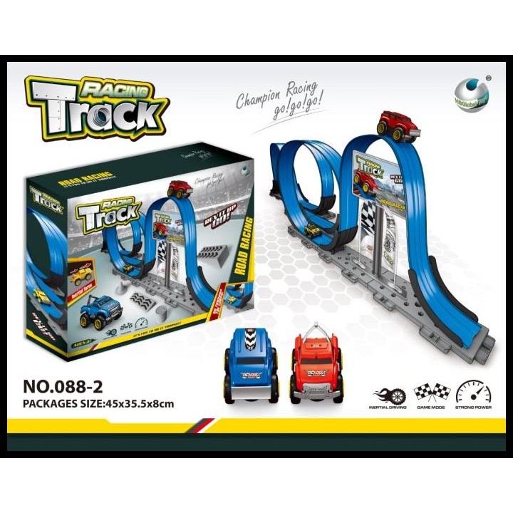 Jual Mainan Anak Rel Balapan Sirkuit Track Kendaraan Mainan Mobil ...