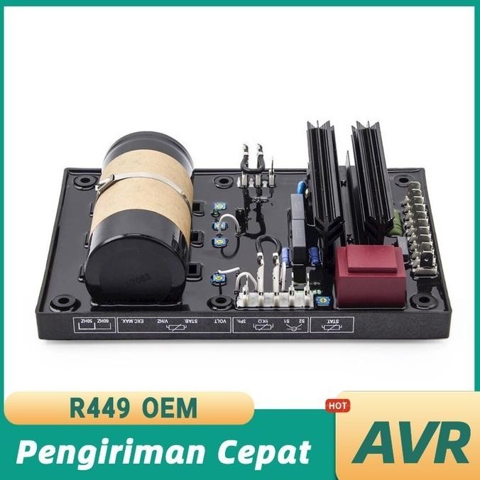 Jual Avr Generator R449 / Avr Genset R 449 For Leroy Somer Replacement ...