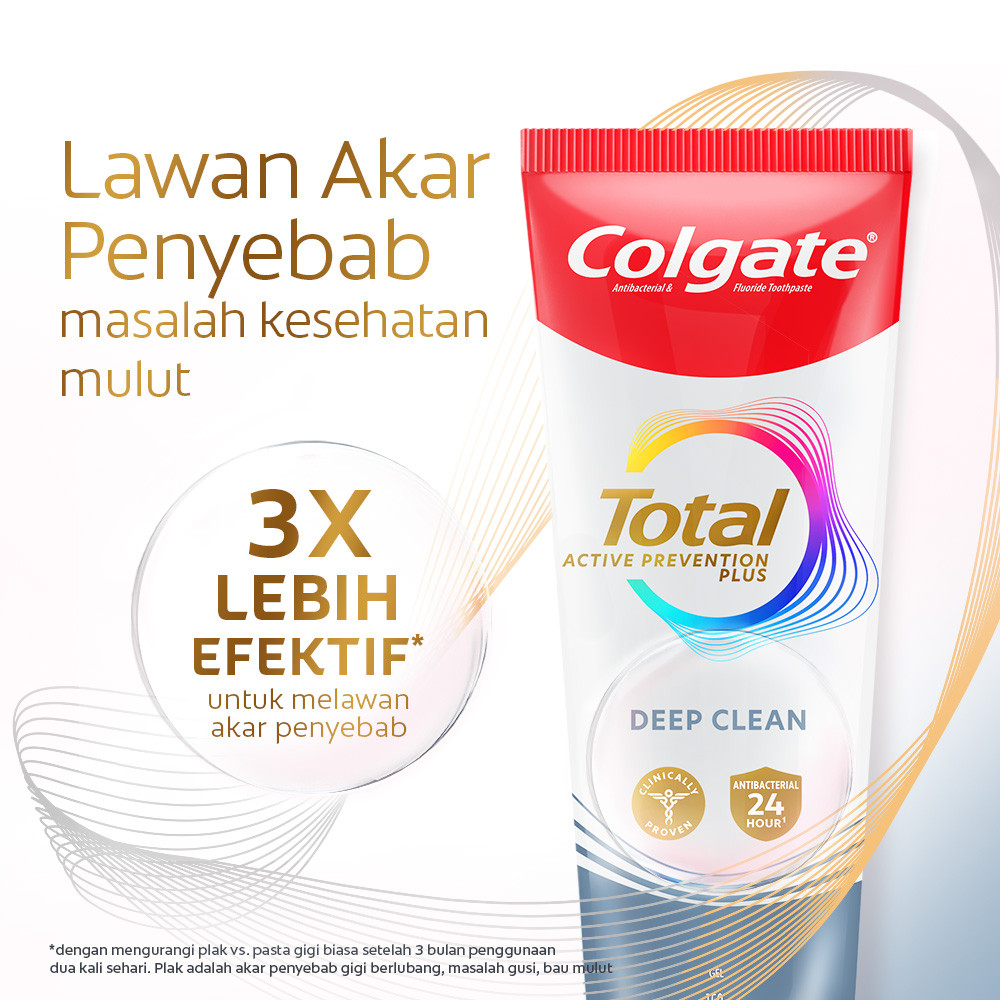 Jual Colgate Total Deep Clean Toothpaste 150g - Pasta Gigi (2pcs ...