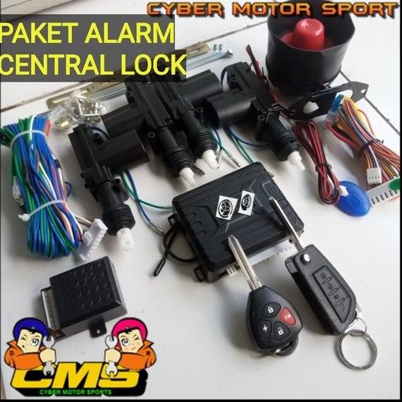 Jual Central lock mobil universal fullset. Paket central lock 4 pintu ...