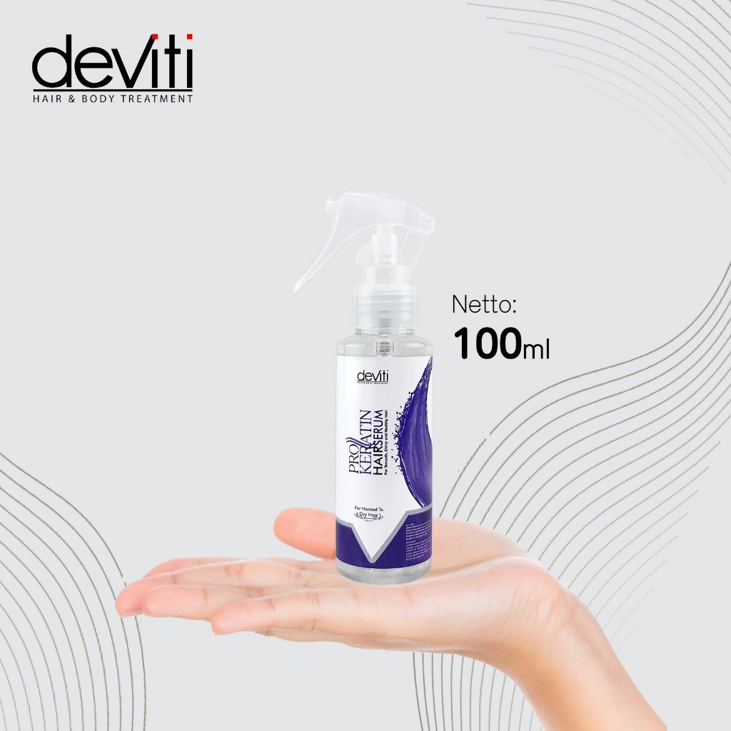 Jual deviti Hair Serum Pro Keratin 100 ML Melembutkan Rambut Dry Hair ...