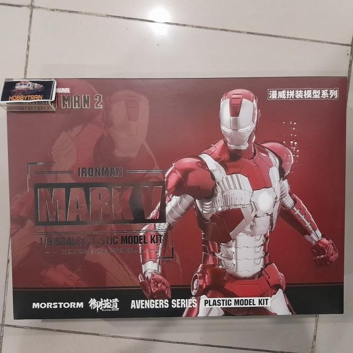 Jual MORSTORM 1/9 SCALE MODEL KIT IRON MAN MARK V | Shopee Indonesia