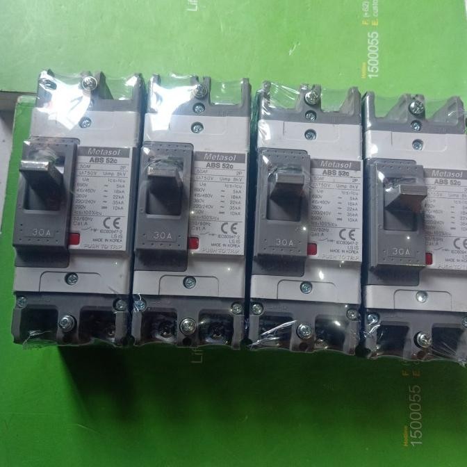 Jual Metasol Abs 52C 2P 30A Mccb New Stok | Shopee Indonesia