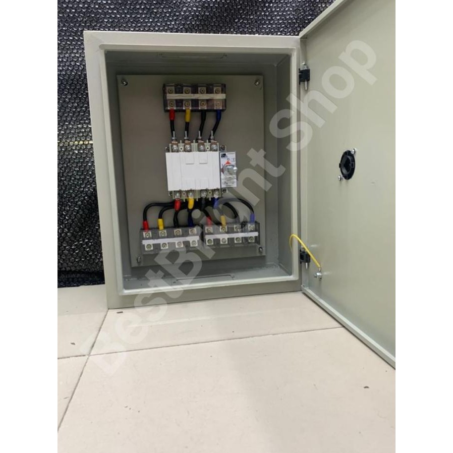 Jual Ohm Saklar Cos 100A 4Pole + Box Panel New Stok | Shopee Indonesia