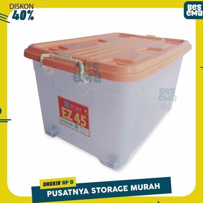 Jual EZY CONTAINER BOX CB 45 LITER BSM KONTAINER KOTAK PENYIMPANAN ...