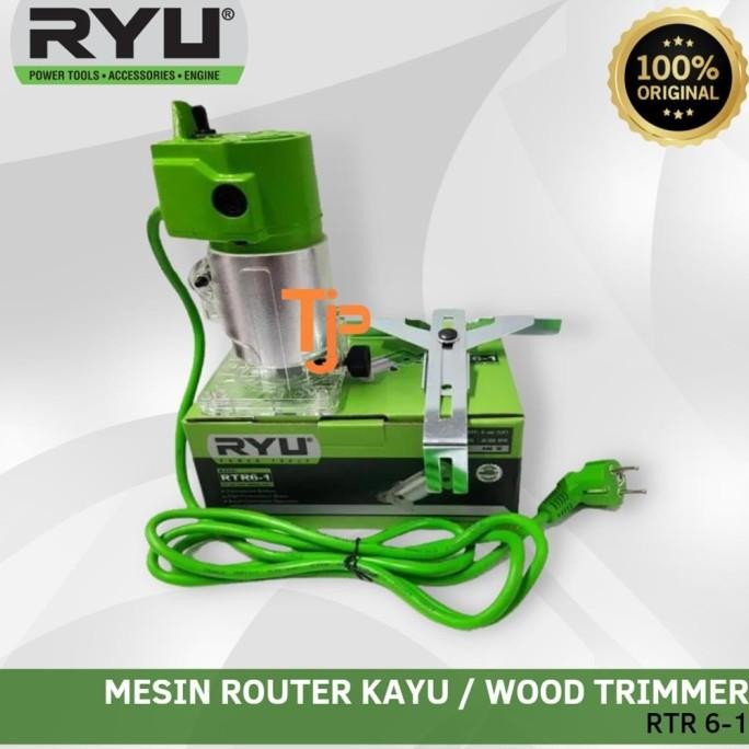 Jual Mesin Router Profile Kayu Ryu Wood Trimmer Rtr 6-1 Co | Shopee ...