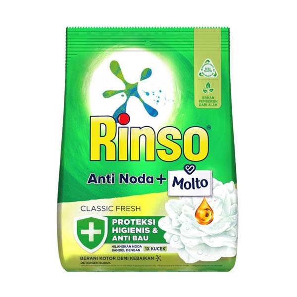 Jual RINSO ANTI NODA CLASSIC FRESH 770 GR | Shopee Indonesia