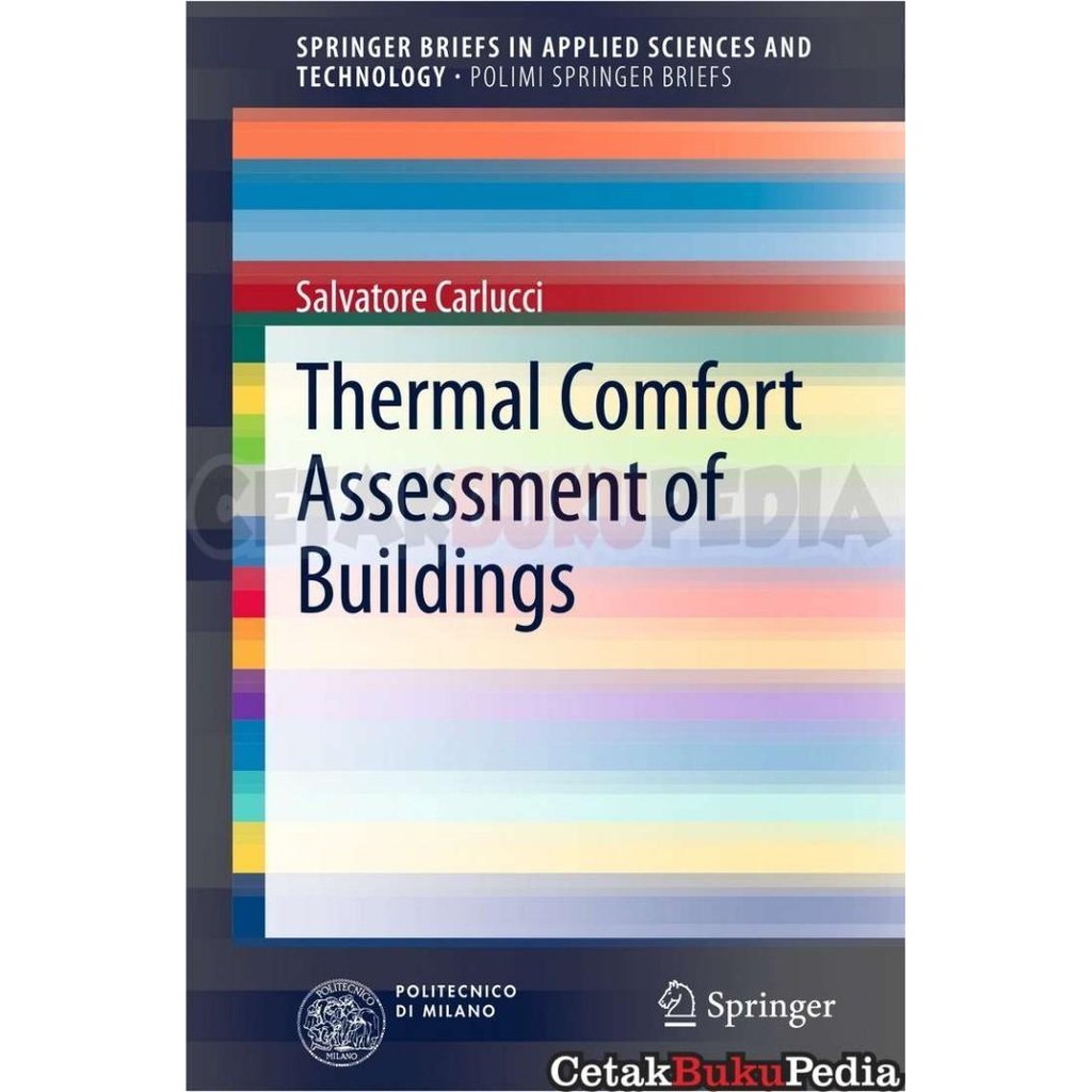 Jual Buku Preord Carlucci S Thermal Comfort Assessment Of Buildings ...