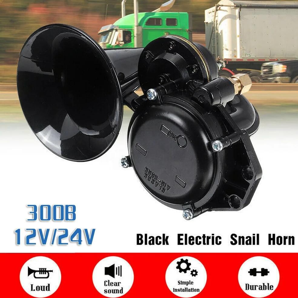 Jual 1X Car Boat Motor Horn For Scania Scania For Volvo Snail Air Horn ...
