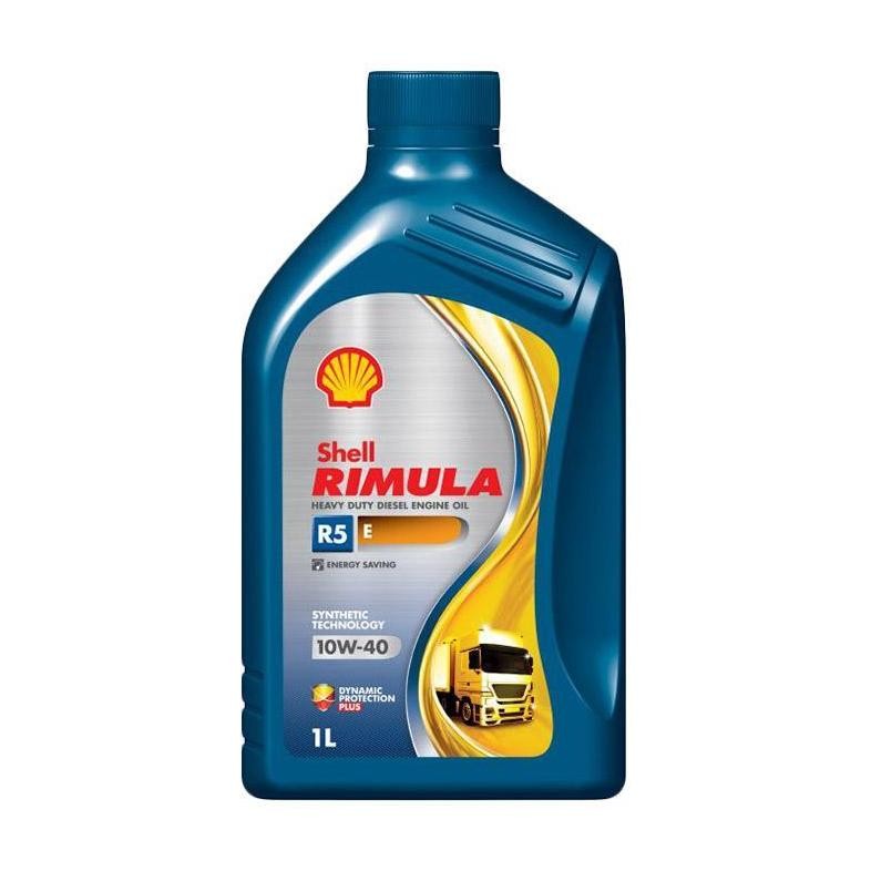 Jual SHELL RIMULA R5 E SYINTHETIC TECHNOLOGY 10W-40 OLI [1 L] -65417 ...