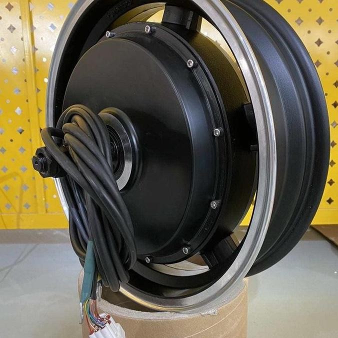 Jual Dinamo Bldc Yuma Motor 5000W R14 Inch Ebike Motor Listrik | Shopee ...