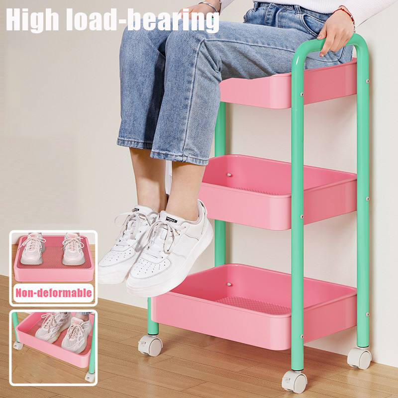 Jual Rak Troli Trolly Rack Full Metal Rak 4 Tingkat/3 Tingkat Warna ...