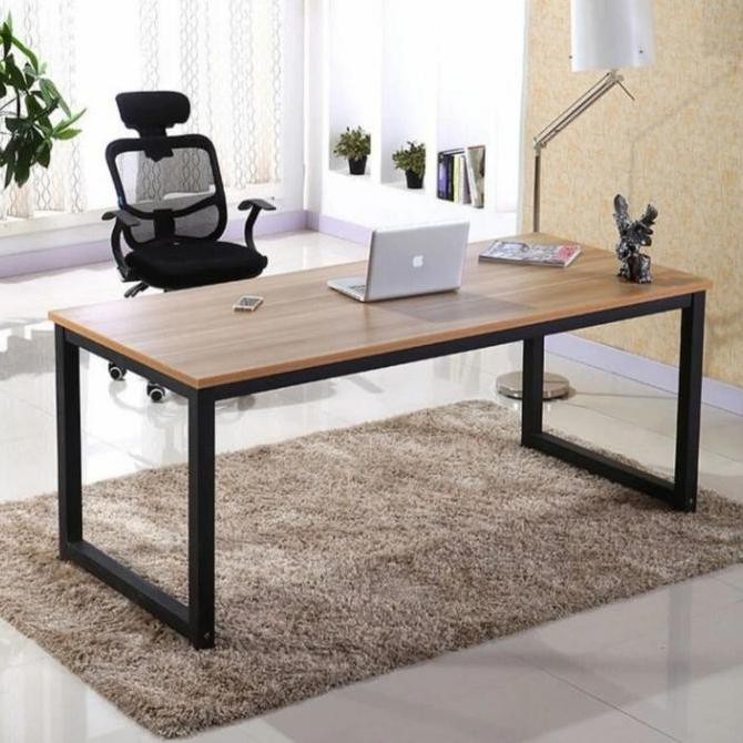 Jual Grosir Meja Kantor Besi 200X60X70 Untuk Meja Kerja Archidecor