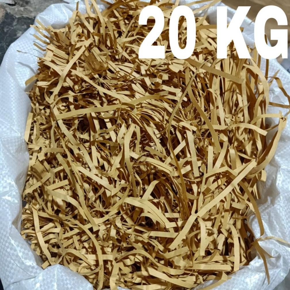 Jual Shredded Paper isi 20 Kg / Kertas Cacah Samson 75 Gsm Merk ...