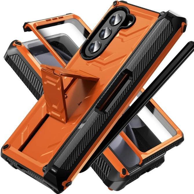 Jual TERMURAH - Casing Samsung Galaxy Z Fold 4 Case Robot Rugged Hybrid ...