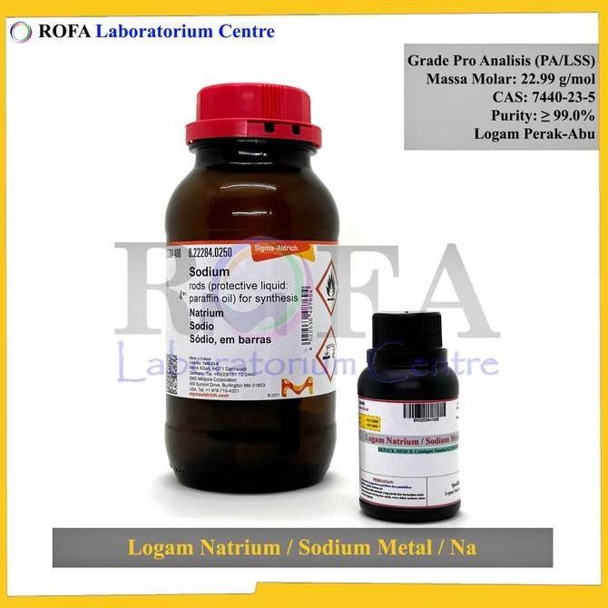 Jual TERLARIS - Logam Natrium / Sodium Metal / Sodium Rod / Na Pro ...