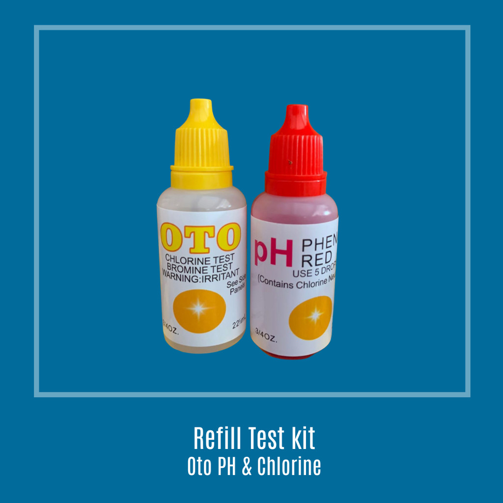 Jual Refill Test Kit Oto PH dan Chlorine/ Refill Test Kit Kolam Renang ...