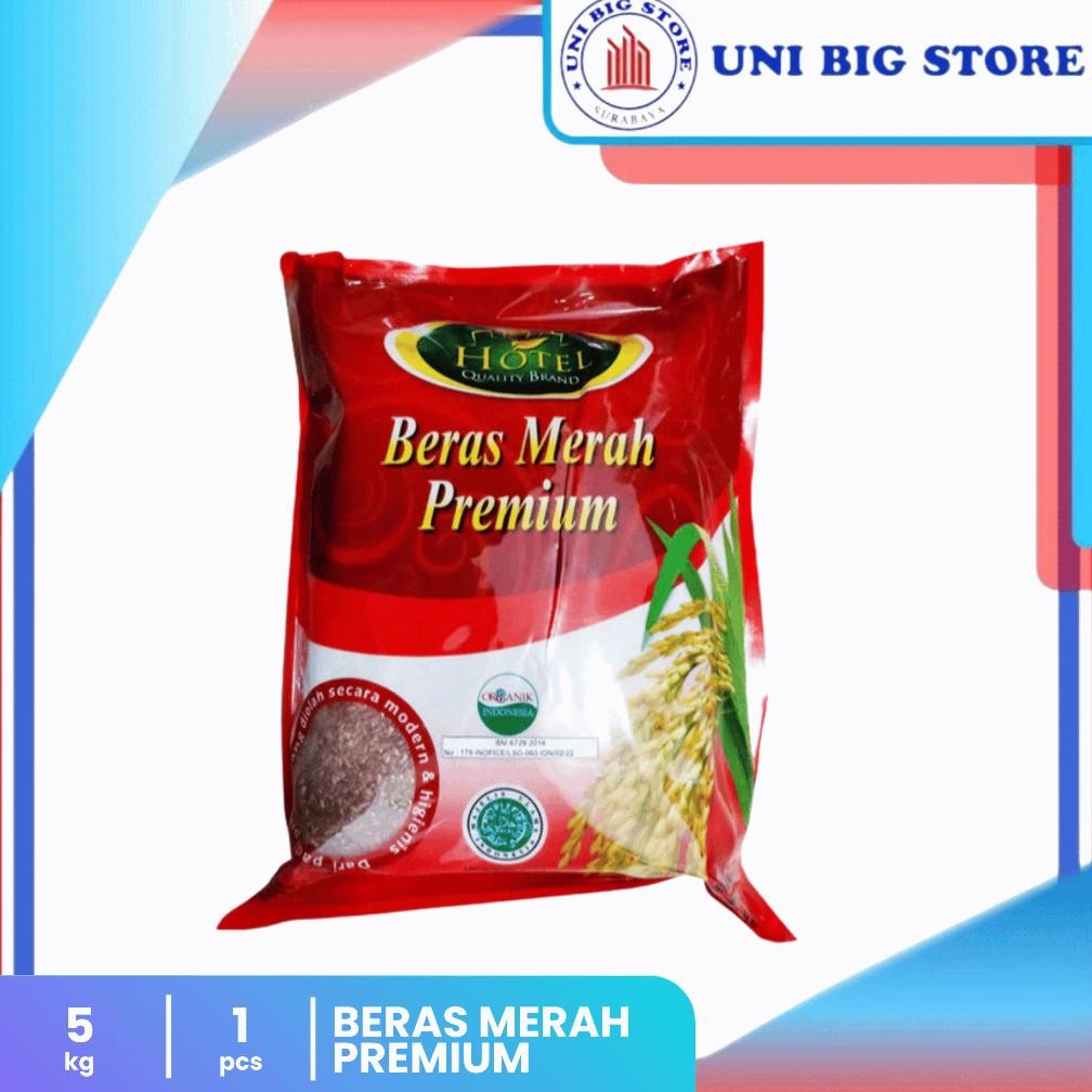 Jual Hotel Beras Merah Organik Premium Red Rice Organic 5 Kg | Shopee ...