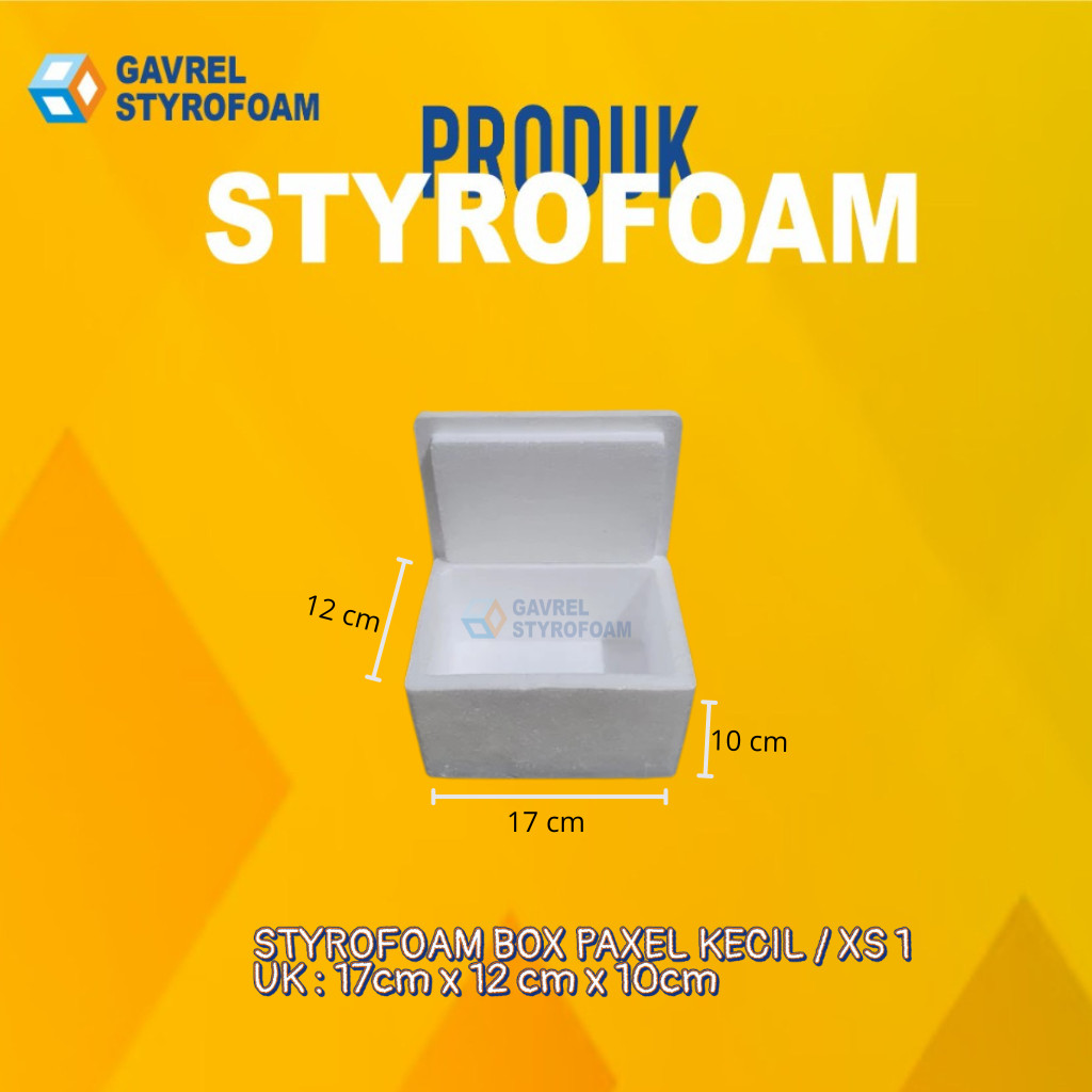 Jual Styrofoam Box Packing / Box Paxel / Sterefoam Box Mini 20x18x15.5 ...