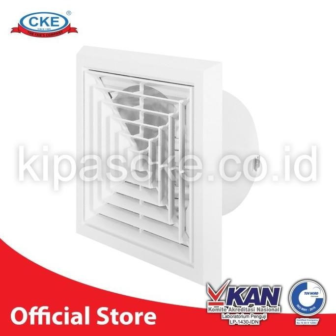 Jual CKE Fan Official - Grill Plafon Kotak 5 inch Diffuser Plafon Kotak ...