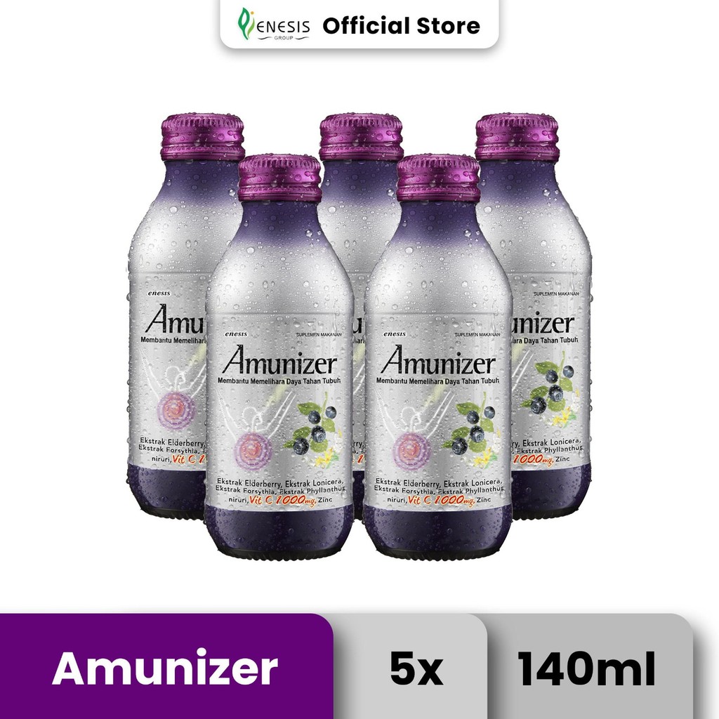 Jual Amunizer Vitamin C Botol 5x140 ml | Shopee Indonesia