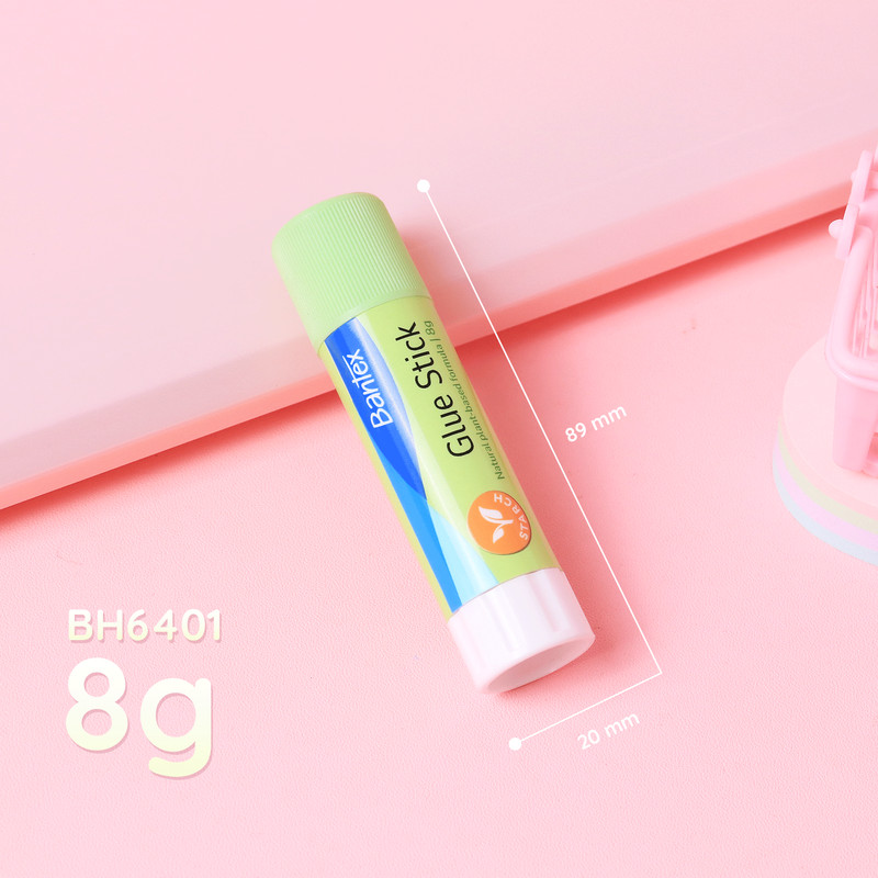 Bantex Glue Stick / Lem Sekolah Ramah Lingkungan Tidak Beracun BH6401 (7)
