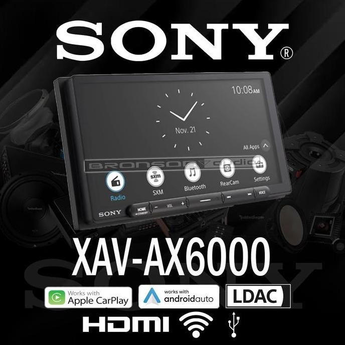 Jual Sony Xav Ax6000 Ax 6000 Wireless Apple Carplay Headunit Ldac 7 ...