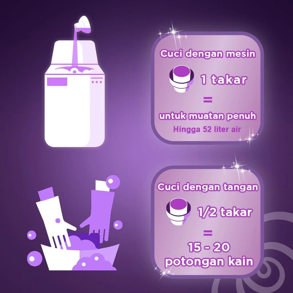 Downy Premium Parfum Mystique Pewangi dan Softener Refill 1.35 l - Isi 2 - foto 1