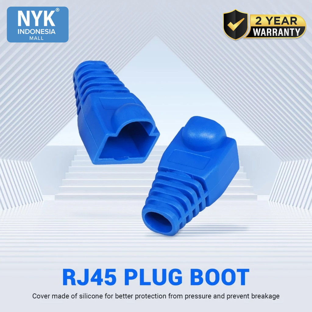 NYK Plug Boot RJ45 Cover Case Kabel LAN PB R isi 50 PCS (5)