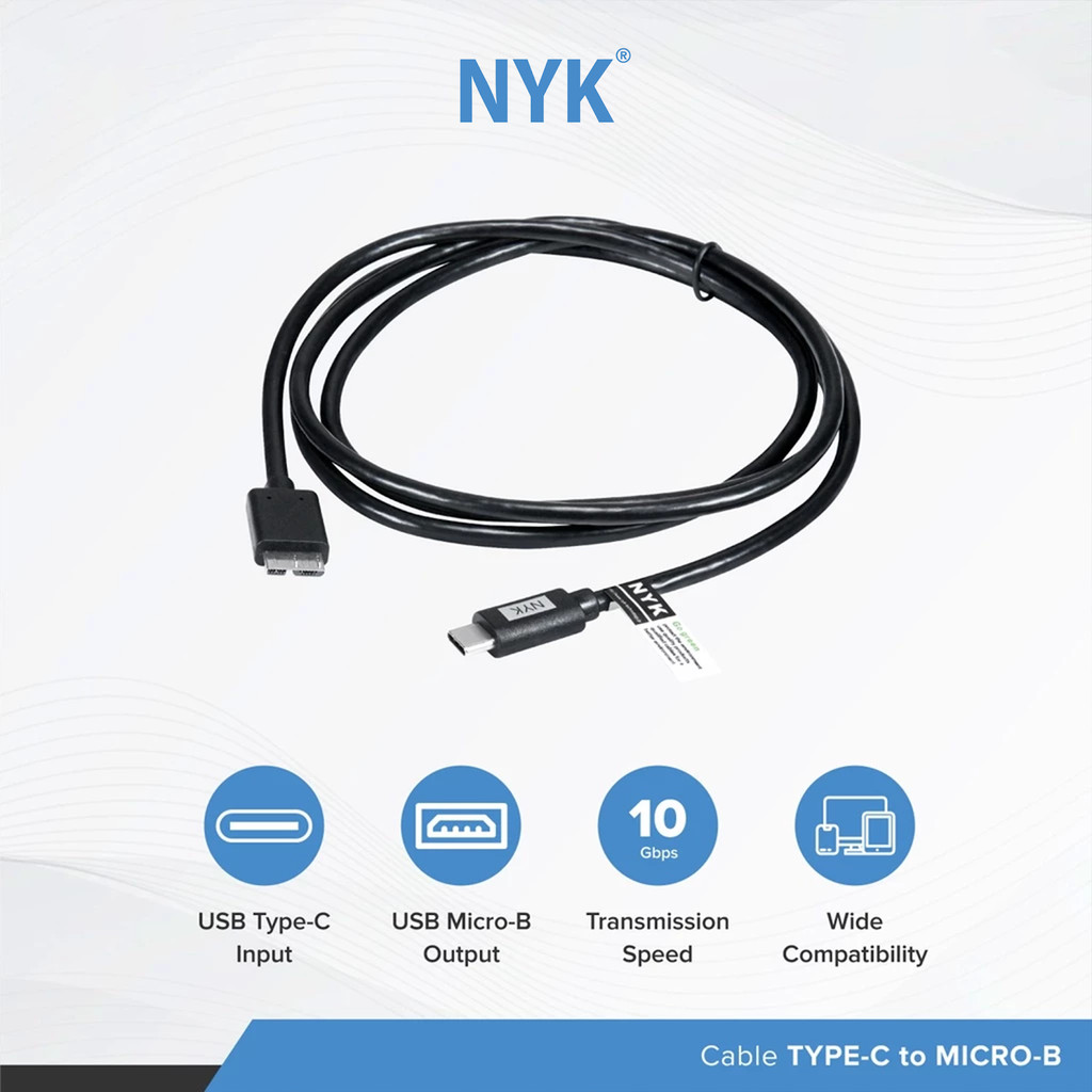 NYK Kabel Type C to Cable Micro B COD (2)