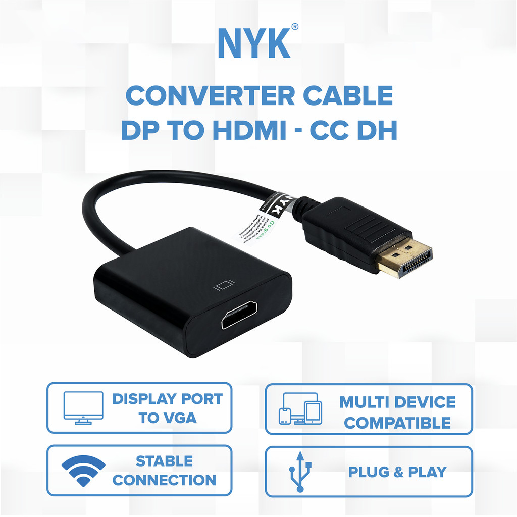 NYK Converter Cable DP to HDMI COD (6)