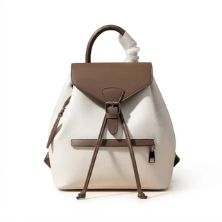 Tas Ransel Wanita Korean Style Ransel Laptop Muat Air / Anti Air - Backpack Kulit Sintetis Import Sekolah Kuliah Kerja