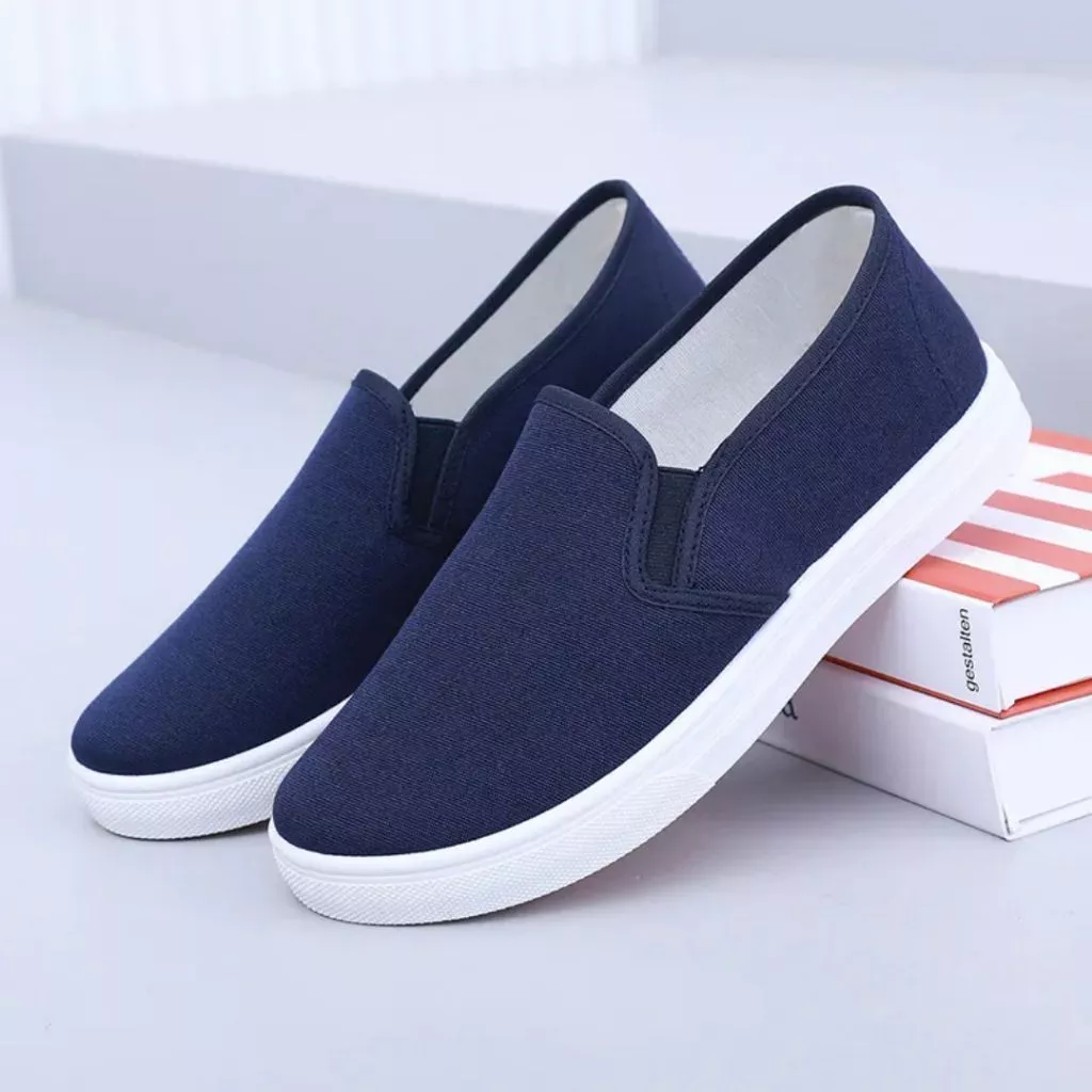 Sepatu Wanita Slipon Casual Kekinian Kanvas