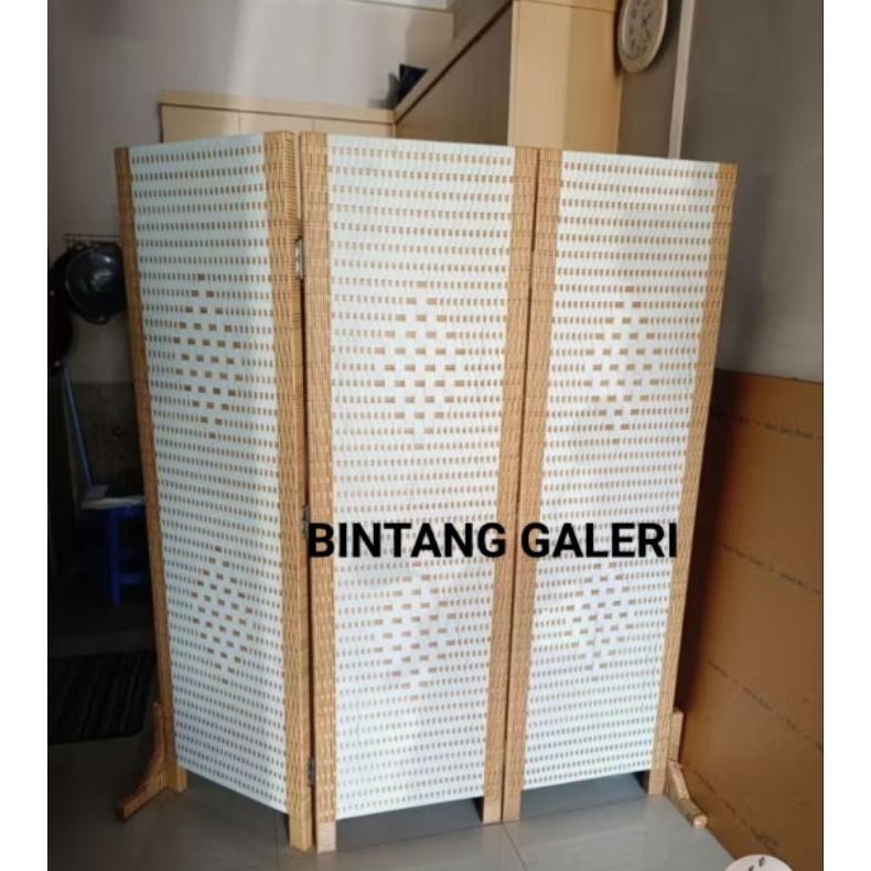 Jual Best Seller Sketsel Pembatas Ruangan Minimalis Rotan Sintetis ...