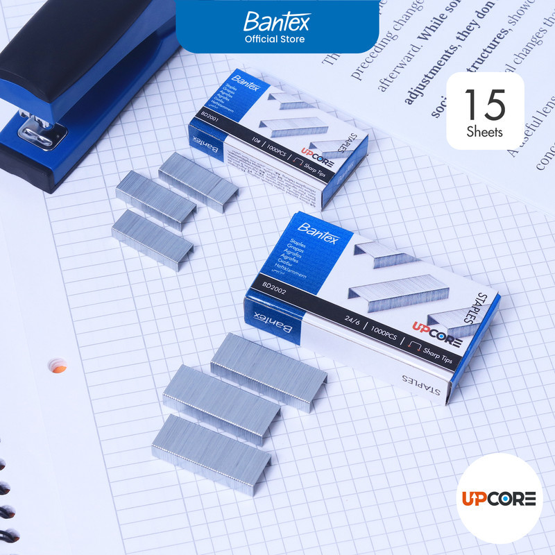 Bantex Isi Ulang / Refill Staples Anti Karat Ujung Runcing Untuk Hasil Yang Maksimal BD200X