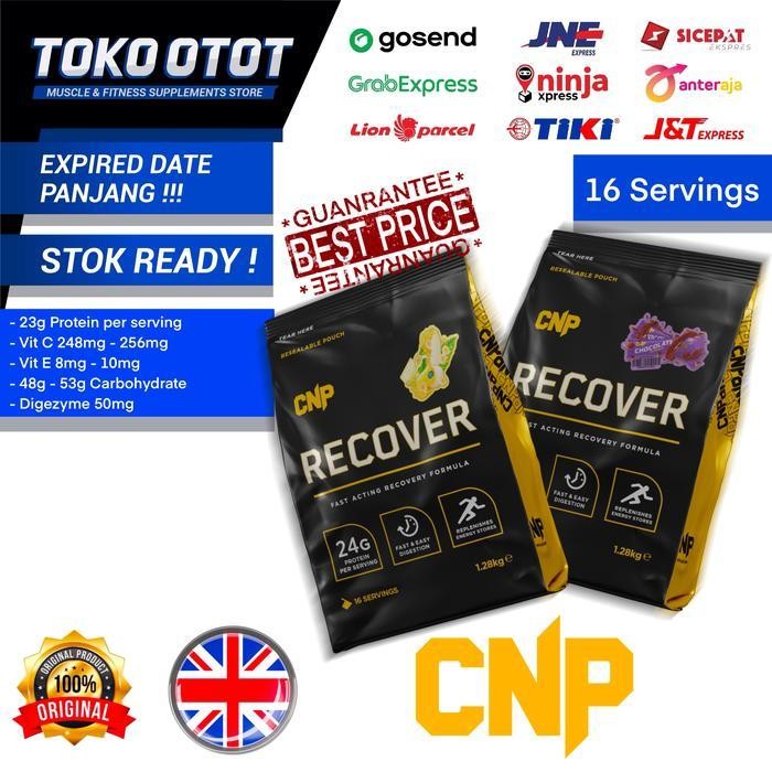 Jual CNP Recover Post Workout Powder Drink 16 Servings 1.28kg Recovery ...