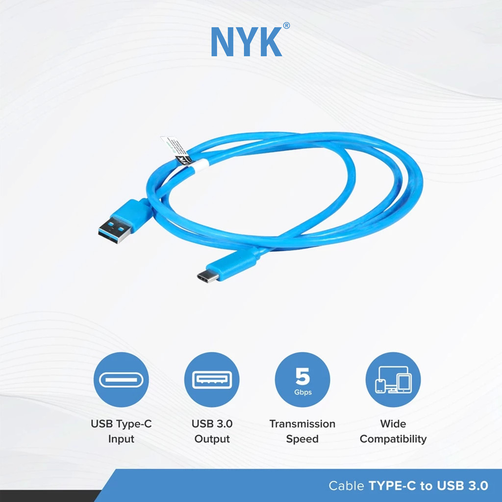 NYK Kabel USB 3.0 Type C 1.5 METER COD (2)