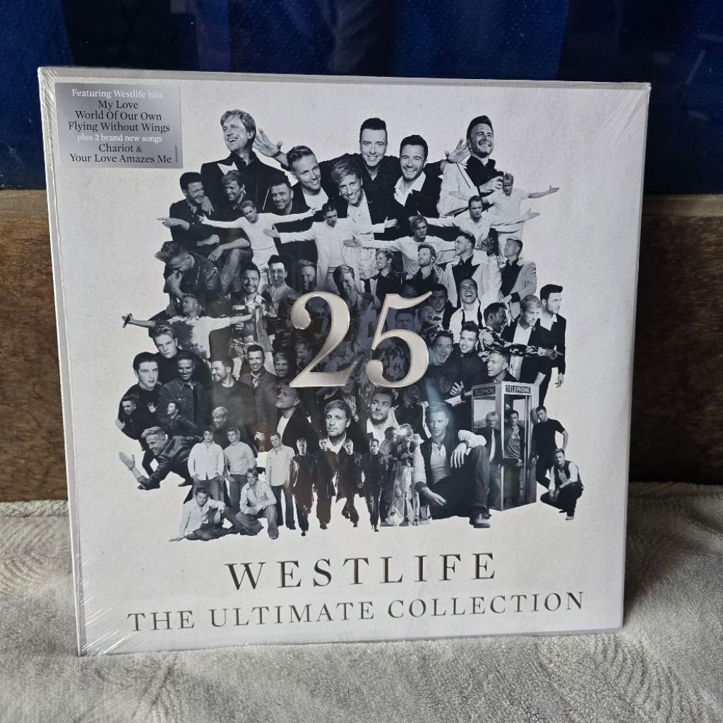 洋楽 Westlife 25 - The Ultimate Collection LP Jual Vinyl Westlife 