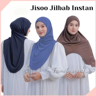 HIJAB INSTAN BERGO HUMA / BAHAN JERSEY / PASHMINA INNER TOP BISA 4 MODEL