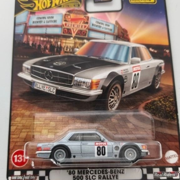 Jual Hot Wheels 80 Mercedes Benz 500 SLC RALLYE | Hot Wheels Premium ...