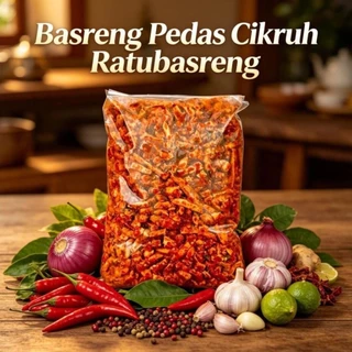 Basreng pedas daun jeruk bumbu melimpah 1KG