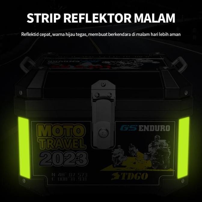 Jual Sepeda Motor Top Box Bagasi 45L / Box Motor Berkapasitas Besar ...