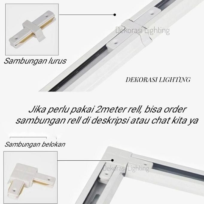 Jual Kaki Rell Untuk Ubah Kaki Plafon Menjadi Kaki Rell Lampu Gantung ...