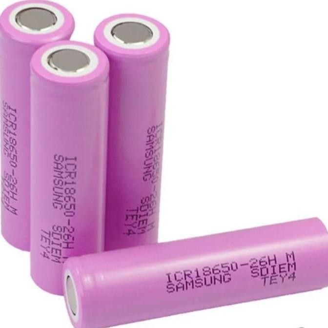 Jual SAMSUNG 2600MAH 26F DAYA ASLI BATERAI LITHIUM SDI BATTERY ICR ...